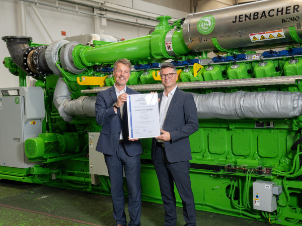 Picture PR: INNIO receives ‘H2-Readiness’ certification from TÜV SÜD 1